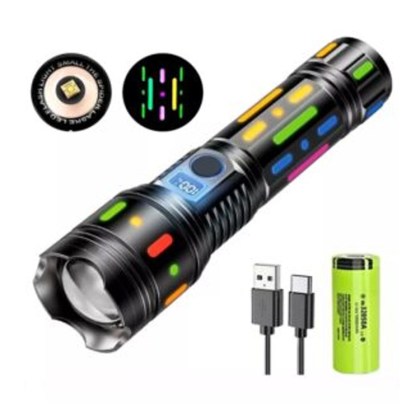 υπερσύγχρονος-πολυλειτουργικός-φακός-g85-3000-lumens-με-δυνατότητα-powerbank